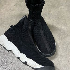 Christian Dior Black Fusion Sock Sneakers